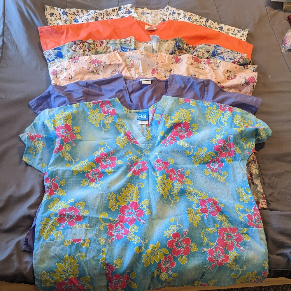 11 Scrub tops